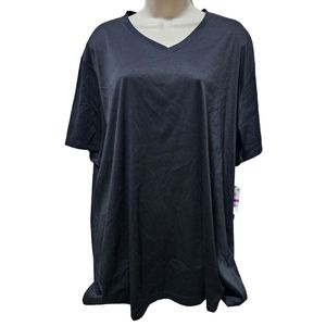 NWT Women's Alfani Black V-neck Short Sleeves T-shirt